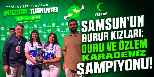 SAMSUN'UN GURUR KIZLARI: DURU VE ÖZLEM KARADENİZ ŞAMPİYONU!
